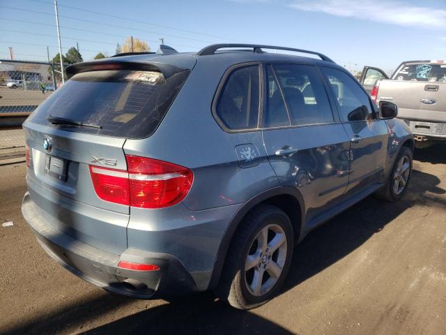 5UXFE43579L263042 - 2009 BMW X5 XDRIVE3 GRAY photo 4