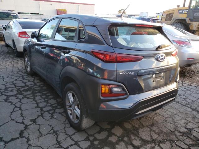 KM8K12AA1LU540183 - 2020 HYUNDAI KONA SE GRAY photo 3