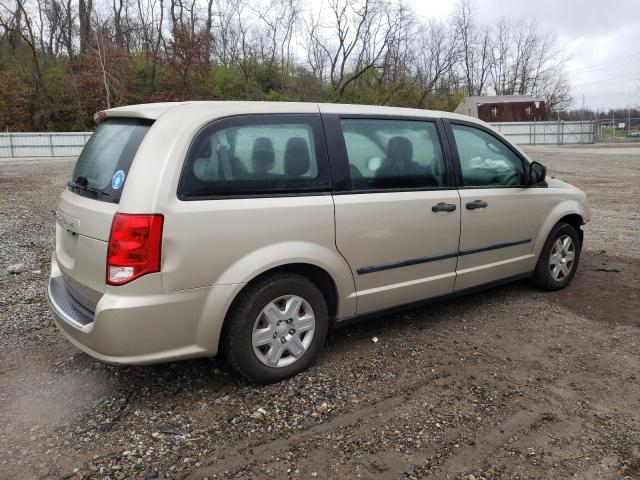 2C4RDGBG4DR561036 - 2013 DODGE GRAND CARA TAN photo 3