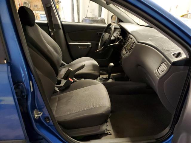 KNADE243996496667 - 2009 KIA RIO 5 SX BLUE photo 5