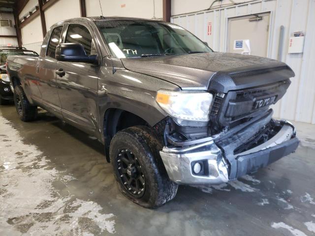 5TFTY5F17EX008548 - 2014 TOYOTA TUNDRA DOU GRAY photo 1