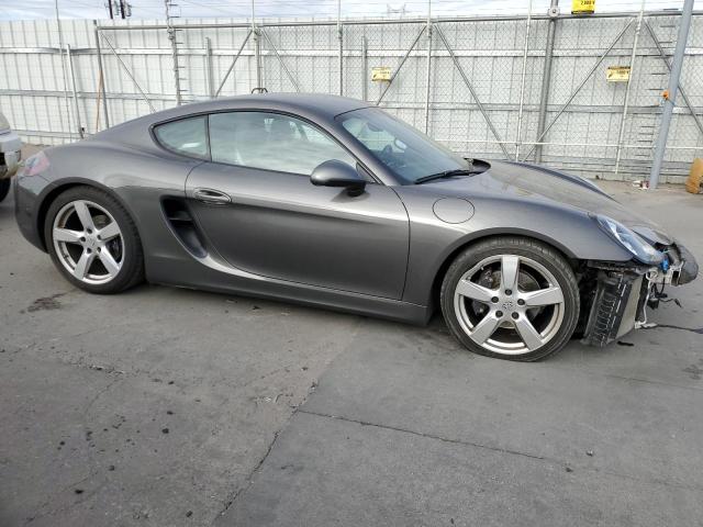 WP0AA2A82GK171557 - 2016 PORSCHE CAYMAN GRAY photo 4