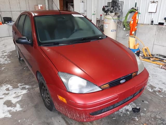 1FAFP33P24W****** - 2004 FORD FOCUS LX RED photo 1