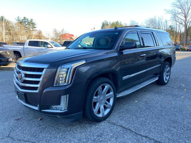 1GYS4HKJ9FR268660 - 2015 CADILLAC ESCALADE E GRAY photo 2