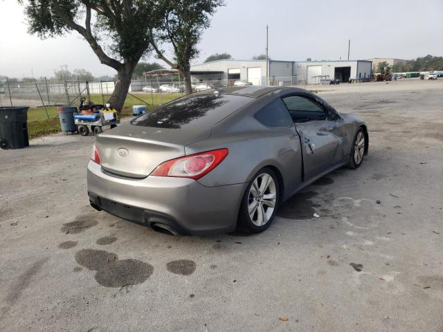 KMHHT6KD5BU051210 - 2011 HYUNDAI GENESIS CO GRAY photo 4