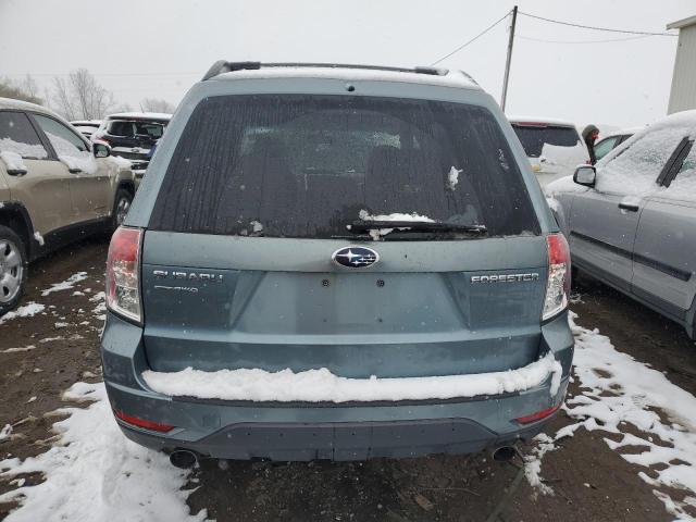 JF2SH64619H742992 - 2009 SUBARU FORESTER 2 BLUE photo 6