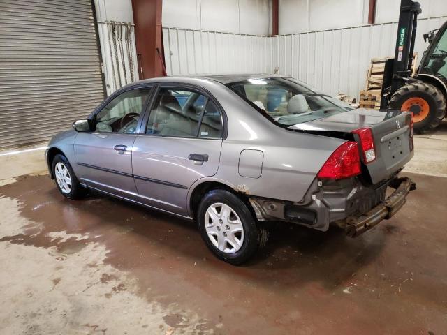 2HGES163X5H574732 - 2005 HONDA CIVIC DX V GRAY photo 2