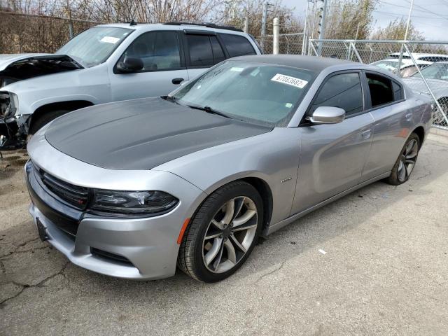 2C3CDXCTXFH847780 - 2015 DODGE CHARGER R/ SILVER photo 1