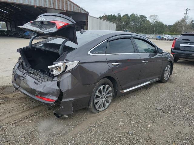 5NPE34AF4FH103795 - 2015 HYUNDAI SONATA SPO GRAY photo 3