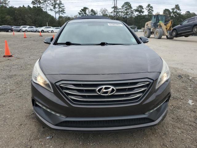 5NPE34AF4FH103795 - 2015 HYUNDAI SONATA SPO GRAY photo 5