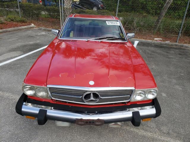 10704412056806 - 1979 MERCEDES-BENZ SL RED photo 9