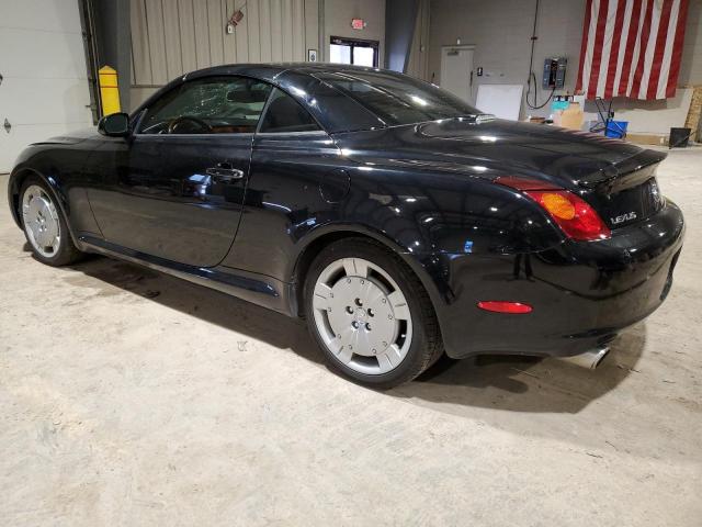 JTHFN48Y430038394 - 2003 LEXUS SC 430 BLACK photo 2