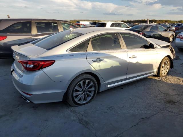 5NPE34AF3FH256734 - 2015 HYUNDAI SONATA SPO SILVER photo 3