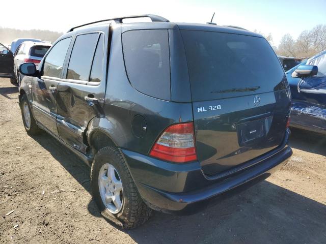 4JGAB54E51A279342 - 2001 MERCEDES-BENZ ML 320 BLUE photo 3