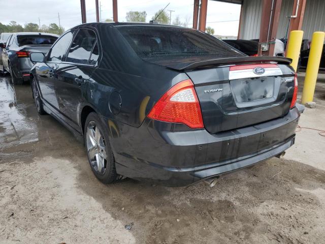 3FAHP0KC8AR334290 - 2010 FORD FUSION SPO BLACK photo 3