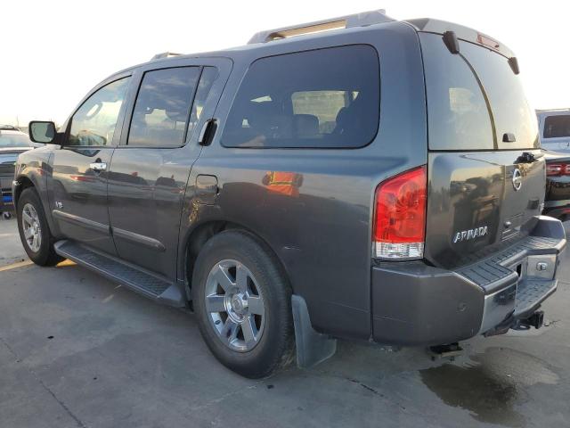 5N1AA08A57N706114 - 2007 NISSAN ARMADA SE GRAY photo 2