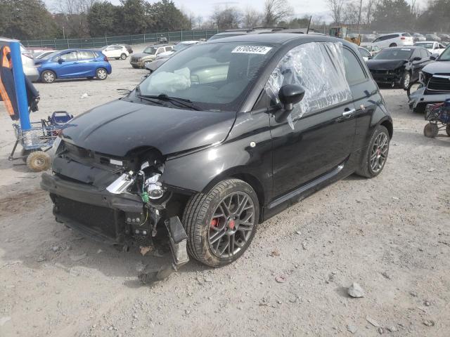 3C3CFFFH1HT542691 - 2017 FIAT 500 ABARTH BLACK photo 2