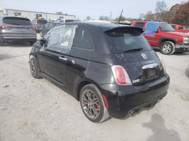 3C3CFFFH1HT542691 - 2017 FIAT 500 ABARTH BLACK photo 3