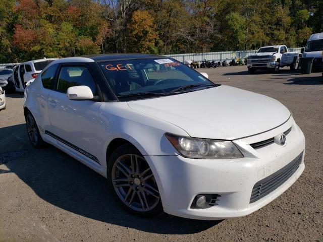 JTKJF5C72D3057192 - 2013 TOYOTA SCION TC WHITE photo 1