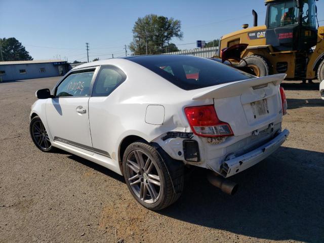 JTKJF5C72D3057192 - 2013 TOYOTA SCION TC WHITE photo 3