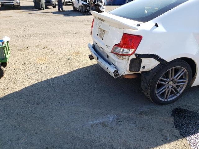 JTKJF5C72D3057192 - 2013 TOYOTA SCION TC WHITE photo 9