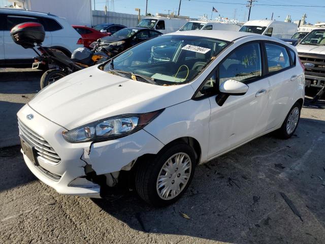 3FADP4TJ5HM126586 - 2017 FORD FIESTA S WHITE photo 1