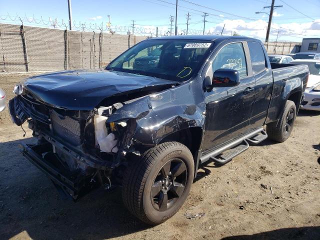1GCHSCEN1J1194178 - 2018 CHEVROLET COLORADO L BLACK photo 2