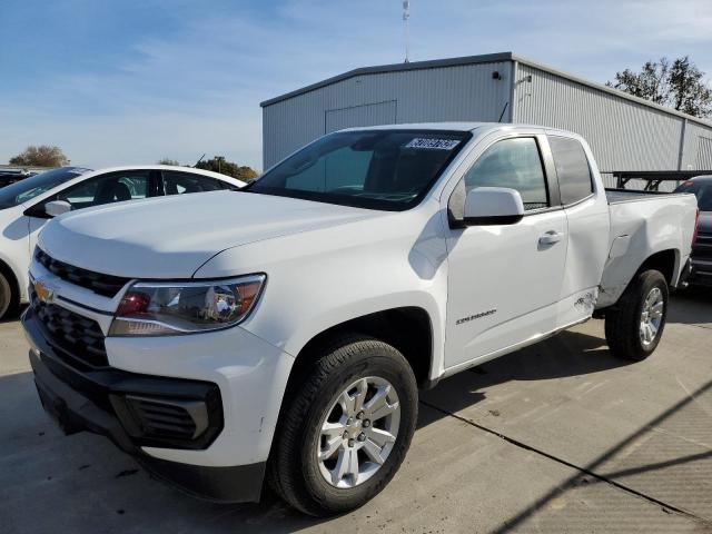 1GCHSCEA8M1261280 - 2021 CHEVROLET COLORADO L WHITE photo 1