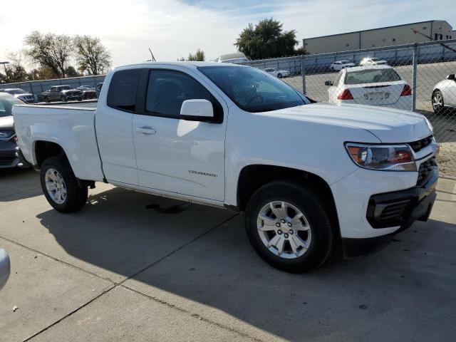 1GCHSCEA8M1261280 - 2021 CHEVROLET COLORADO L WHITE photo 4