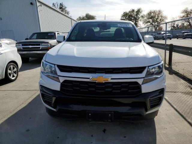 1GCHSCEA8M1261280 - 2021 CHEVROLET COLORADO L WHITE photo 5