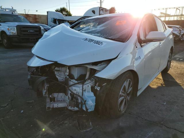 JTDKARFPXJ3076551 - 2018 TOYOTA PRIUS PRIM 白色 照片 2