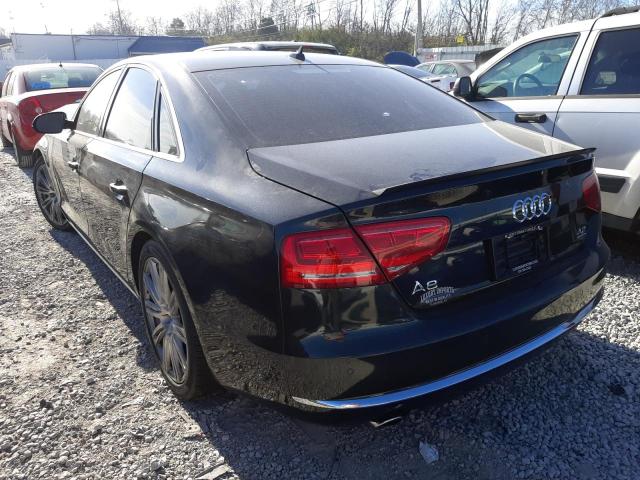 WAUAVAFD6BN019841 - 2011 AUDI A8 QUATTRO GREEN photo 3