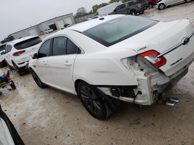 1FAHP2FW6AG111480 - 2010 FORD TAURUS LIM WHITE photo 2