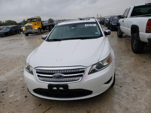 1FAHP2FW6AG111480 - 2010 FORD TAURUS LIM WHITE photo 5