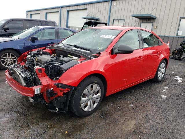 1G1PC5SG3G7122049 - 2016 CHEVROLET CRUZE LIMI RED photo 1