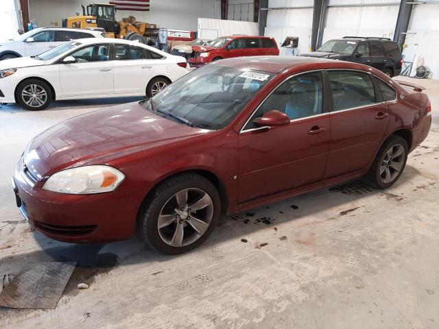 2G1WV58N581346742 - 2008 CHEVROLET IMPALA 50T RED photo 1