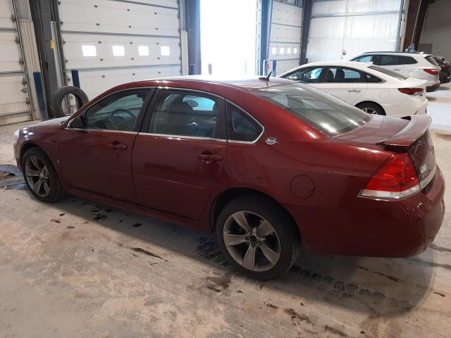 2G1WV58N581346742 - 2008 CHEVROLET IMPALA 50T RED photo 2