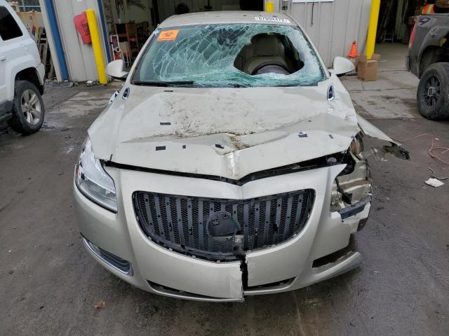 2G4GR5ER0D9247986 - 2013 BUICK REGAL CREAM photo 5