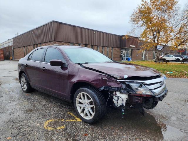 3FAHP0JA8BR117193 - 2011 FORD FUSION SEL BURGUNDY photo 1