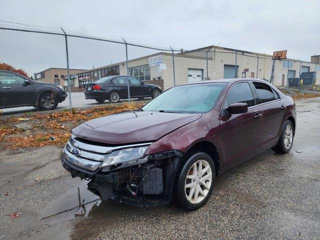 3FAHP0JA8BR117193 - 2011 FORD FUSION SEL BURGUNDY photo 2