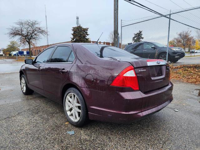 3FAHP0JA8BR117193 - 2011 FORD FUSION SEL BURGUNDY photo 3