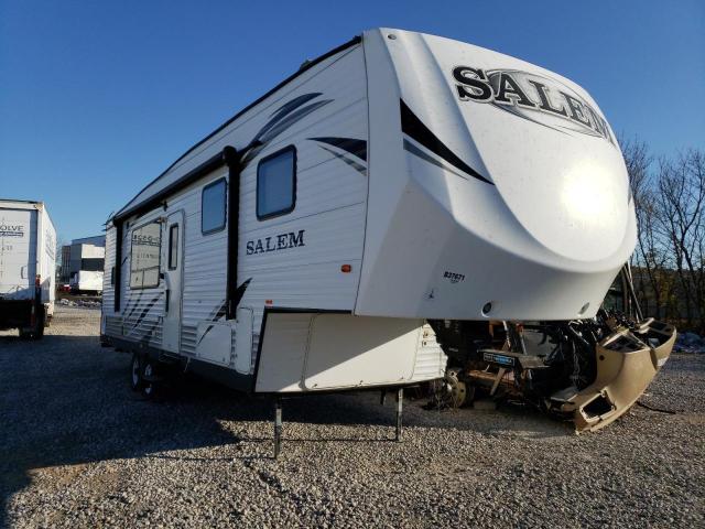 4X4FSME26FA312522 - 2015 SALM 5TH WHEEL WHITE photo 1