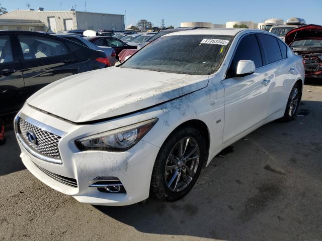 JN1EV7AP6HM740929 - 2017 INFINITI Q50 PREMIU WHITE photo 1