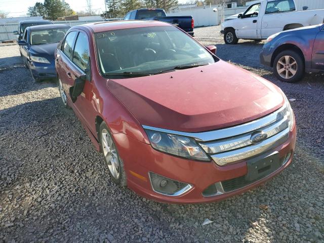 3FAHP0KC3AR234145 - 2010 FORD FUSION SPO RED photo 1