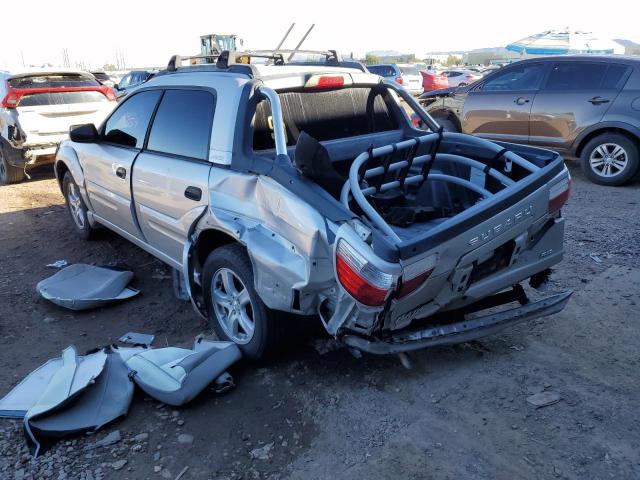 4S4BT62C547102011 - 2004 SUBARU BAJA SPORT SILVER photo 3