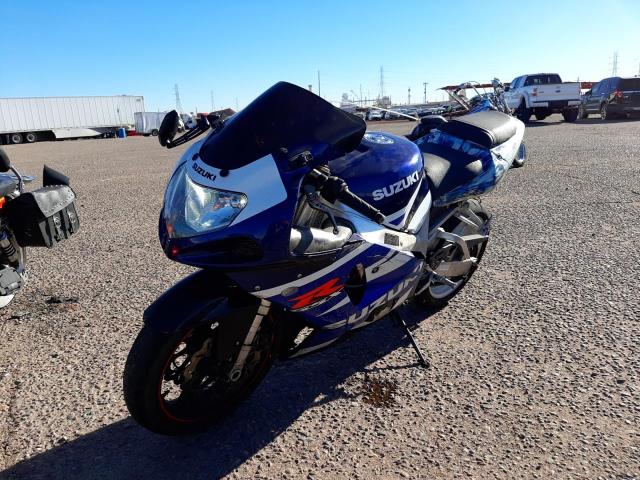 JS1GR7HA632102609 - 2003 SUZUKI GSX-R750 BLUE photo 2