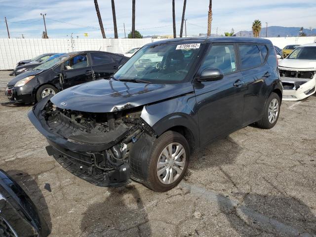 KNDJ23AUXL7073535 - 2020 KIA SOUL LX GRAY photo 2