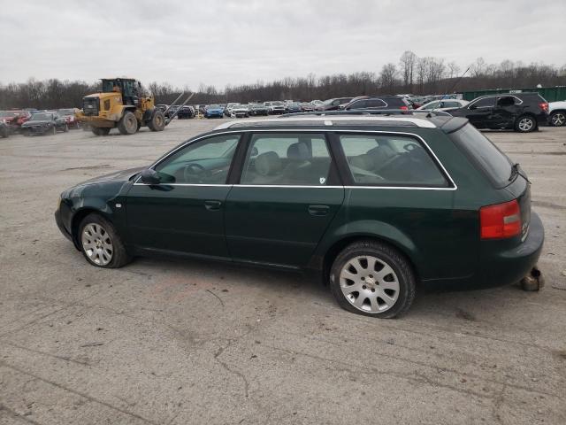 WAUDA24B7XN098122 - 1999 AUDI A6 AVANT Q GREEN photo 2