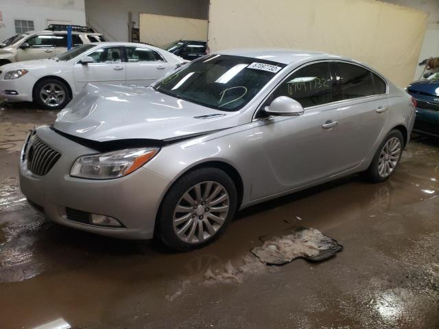 2G4GR5EK2C9170958 - 2012 BUICK REGAL SILVER photo 1