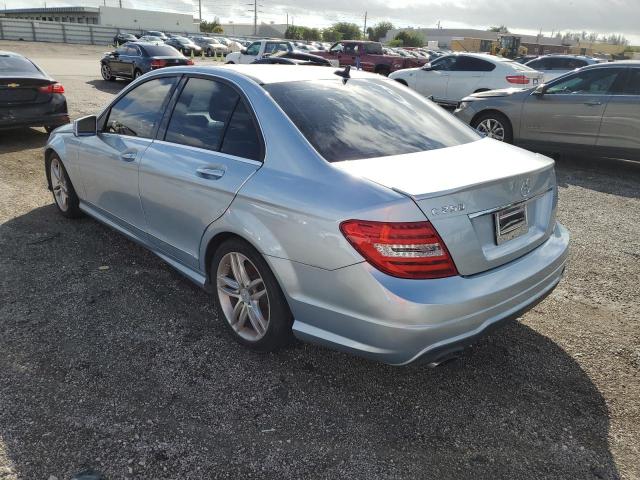 WDDGF4HB2DR270963 - 2013 MERCEDES-BENZ C 250 SILVER photo 3